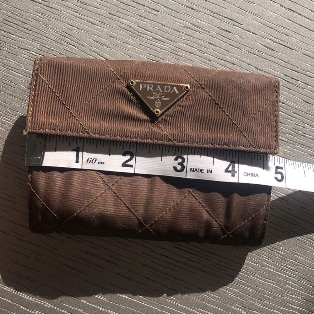 PRADA Wallet 4”1/2 x 3”1/2 - Picture 9 of 10